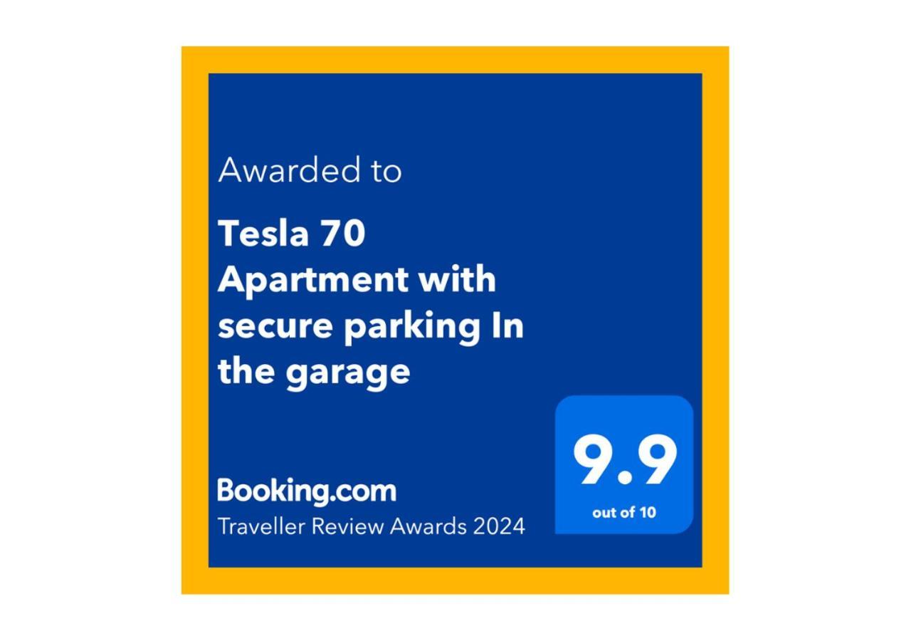 Tesla 70 Apartment With Secure Parking In The Garage 诺威萨 外观 照片